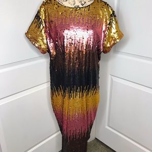 Marc Brouwer Unlimited Sequin Dress